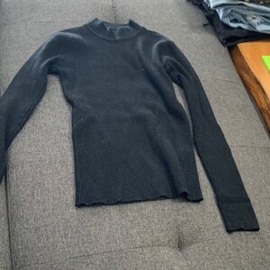 SHEIN Black Turtleneck Sweater